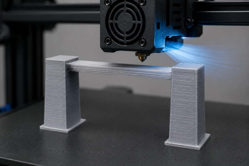 Was ist Bridging? Brücken im 3D-Druck perfekt ohne Support drucken