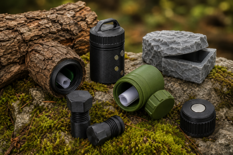 Die besten Filamente für Geocaching-Dosen