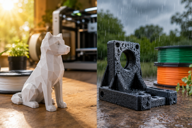 PLA vs PETG – Welches Filament ist die bessere Wahl?