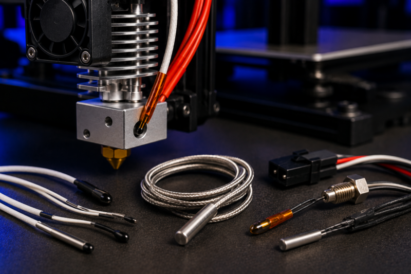 Was ist ein Thermistor? Funktion & Fehler am 3D-Drucker-Sensor lösen