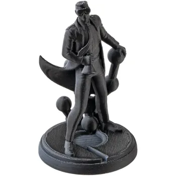 Preview: Dual PLA Matt Shadow White Black Farbverlauf