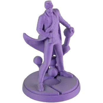 Preview: Dual PLA Matt Foggy Grey Purple Farbverlauf