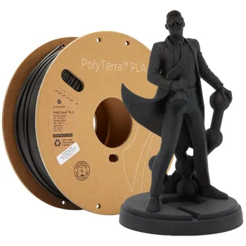 Preview: PolyTerra PLA Charcoal Black matt