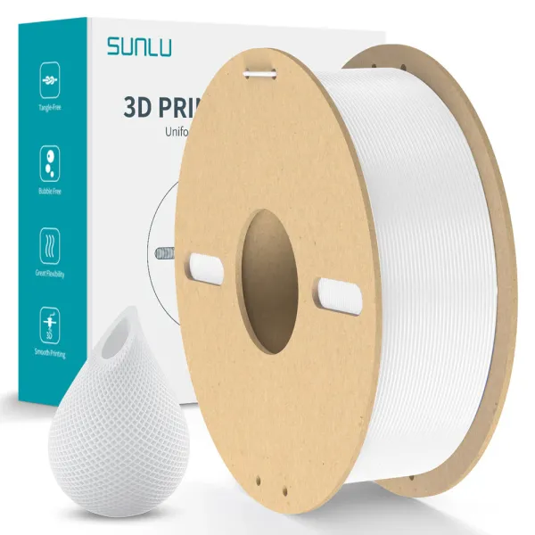 SUNLU PETG White Filament