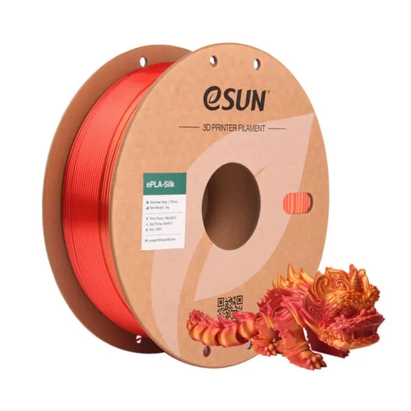 eSun eSilk PLA Rainbow Scorching Sun