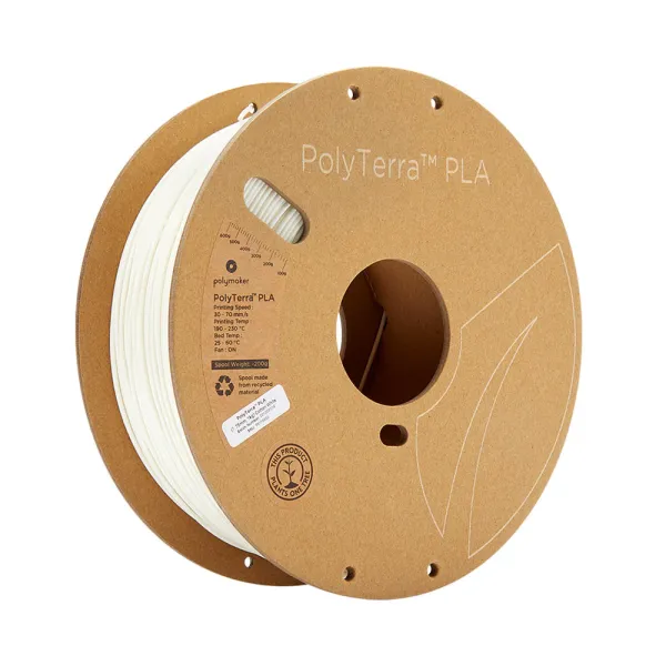 Polymaker PolyTerra PLA Baumwollweiss 1.75 mm