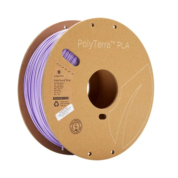 Polymaker PolyTerra PLA Lavendel Violett 1.75 mm