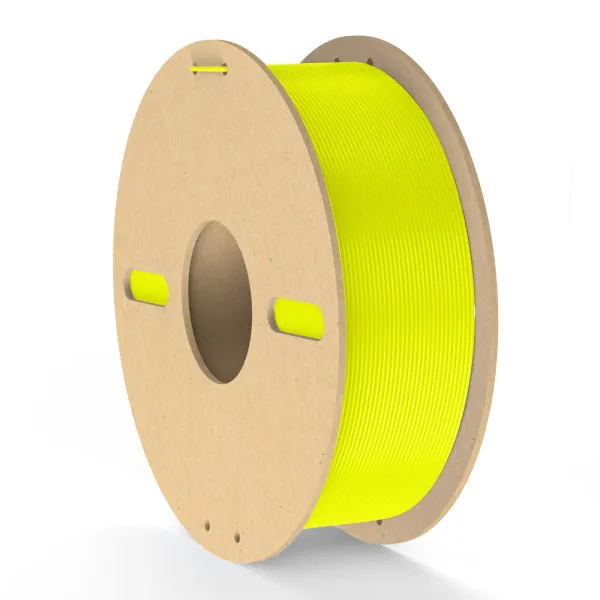 Detailansicht SUNLU PLA gelb Filament