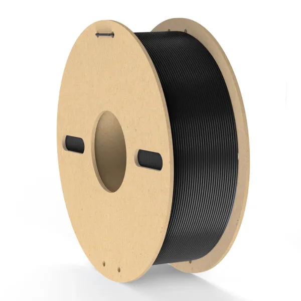 Detailansicht SUNLU PLA schwarz Filament